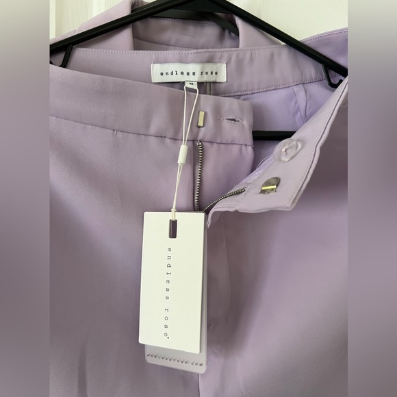 Endless rose lilac blazer and short set NWT - Picture 6 of 8
